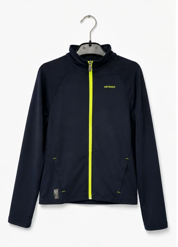 Veste de sport Artengo bleu marine zippée - 10/11 ans (141-150 cm) - Tennis & mu
